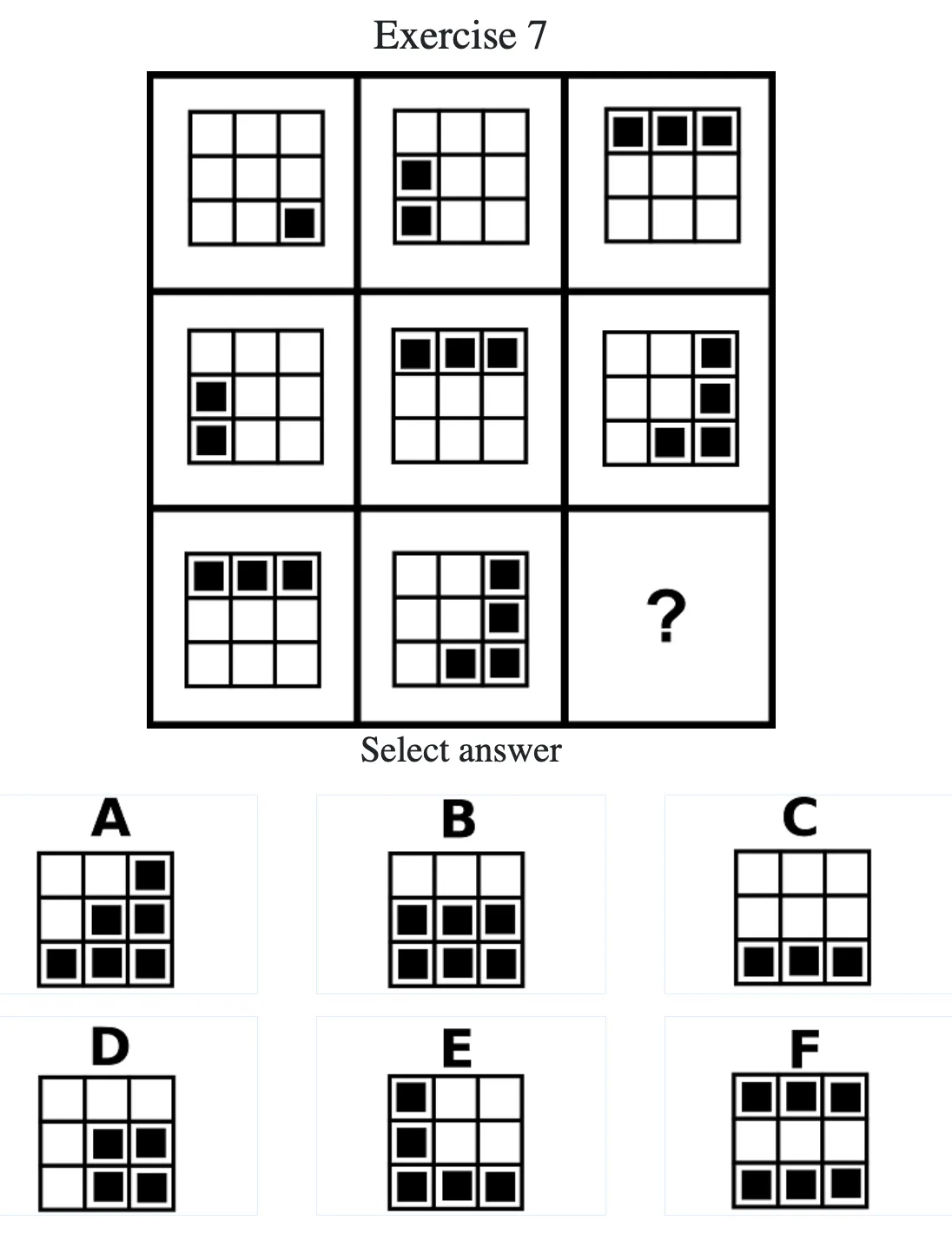 Mensa Norway Test